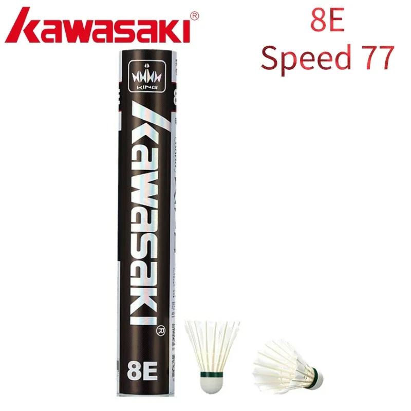 Badminton Event - KAWASAKI ลูกขนไก่ขนนก8E มืออาชีพการฝึกอบรมในร่มรถรับส่งแบดมินตัน