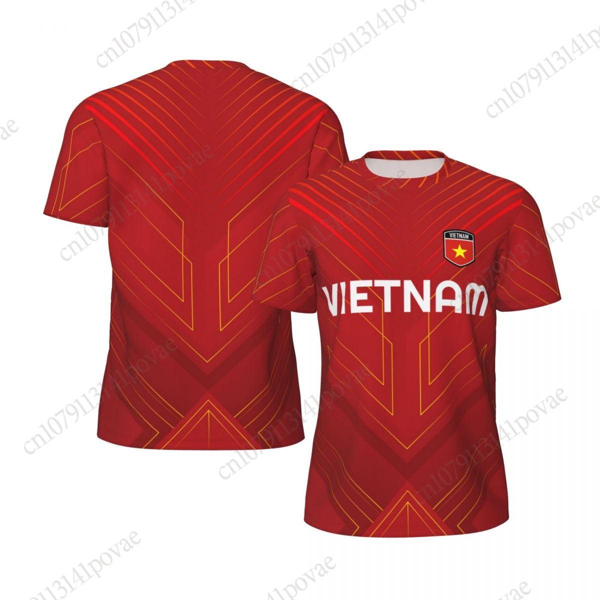 Badminton Vietnam - เสื้อยืดลายธงชาติเวียดนามผู้ชายผู้หญิงเสื้อผ้าตาข่ายกีฬาระบายอากาศสำหรับวิ่งจักรยานเทนนิสฟิตเนส