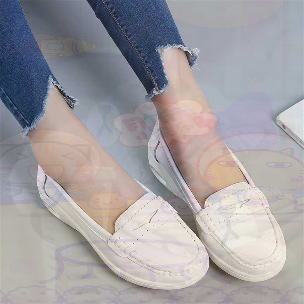 Badminton Vietnam - Soft SLIP-ON สตรีขนาดใหญ่รองเท้าเทนนิสสเก็ตบอร์ดสุภาพสตรีรองเท้าผ้าใบแบรนด์หรูกีฬาวิทยาลัย Drop Shipping