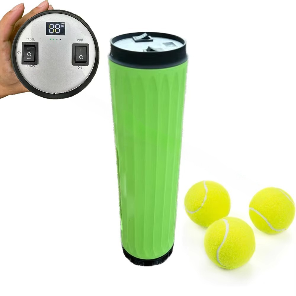 Badminton Yonex Nanoflare - เครื่องเพิ่มแรงดันลูกเทนนิส/แพเดิลไฟฟ้า รุ่นที่สอง แบบ 3 ลูก วัสดุพลาสติกและซิลิโคน