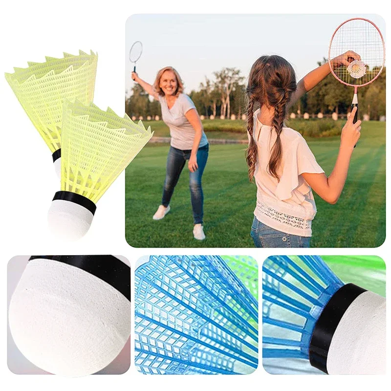 12 ชิ้น ลูกแบดมินตันหลากสี ลูก - Nylon Shuttlecock 12 บทวิจารณ์และราคา