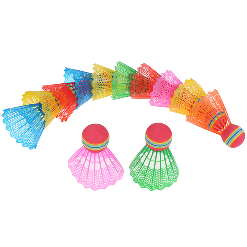 12 ชิ้นเกมแบดมินตันกีฬา EVA สา - Nylon Shuttlecock 12 บทวิจารณ์และราคา