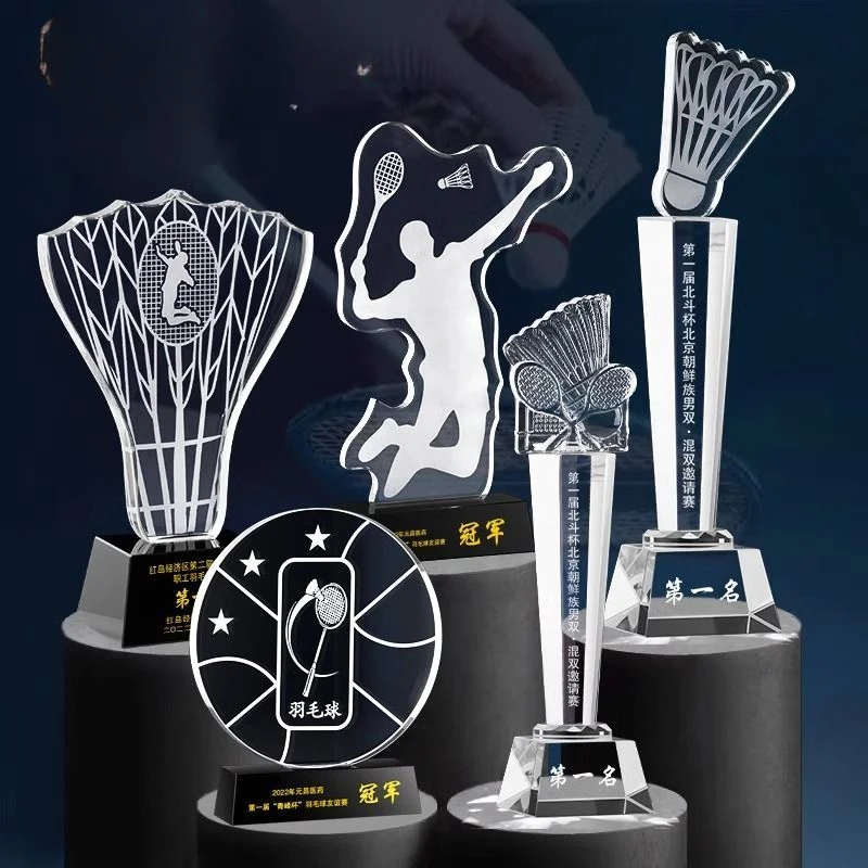 โล่รางวัลแบดมินตันโลหะและเรซิ่ - Badminton Event บทวิจารณ์และราคา