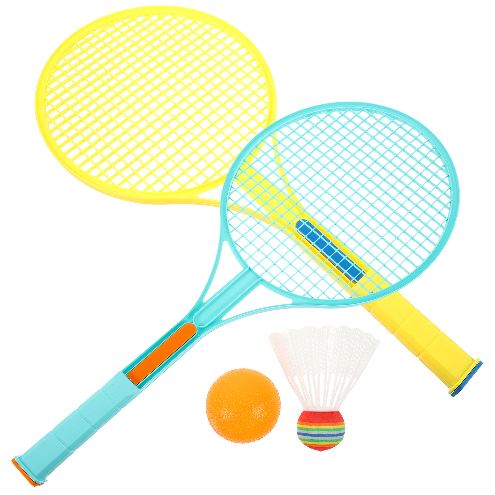 1 ชุดชุดไม้แบดมินตันสำหรับเด็ก - Badminton Kids บทวิจารณ์และราคา