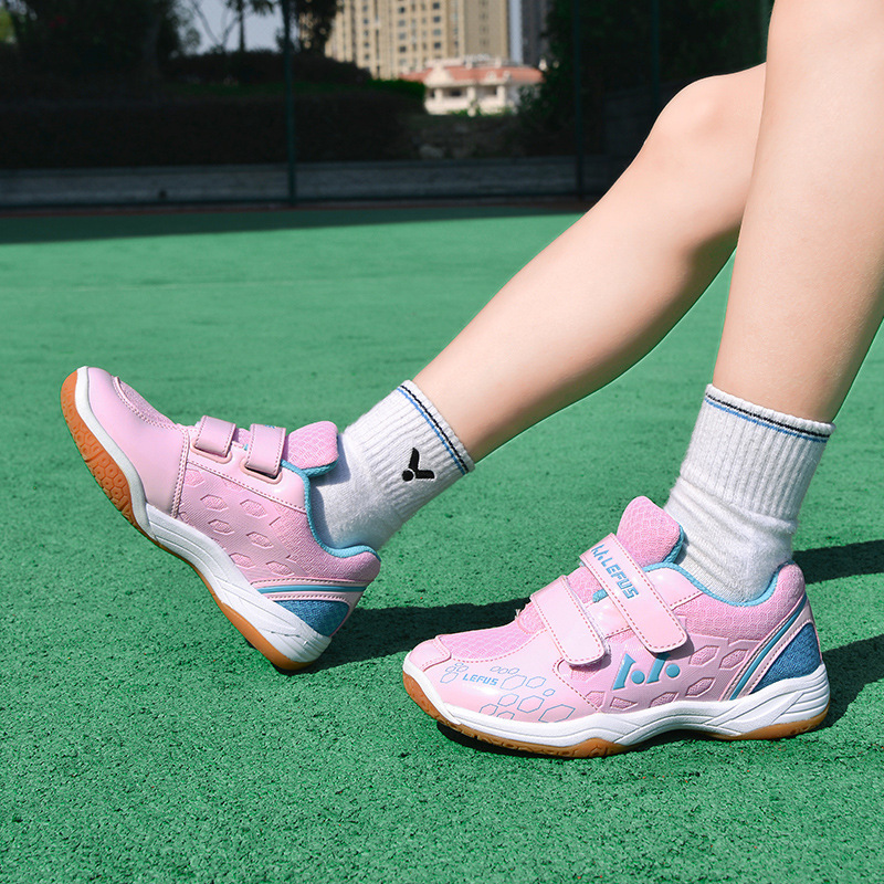 รองเท้าแบดมินตันเด็ก LEFUS สำห - Badminton Kids บทวิจารณ์และราคา