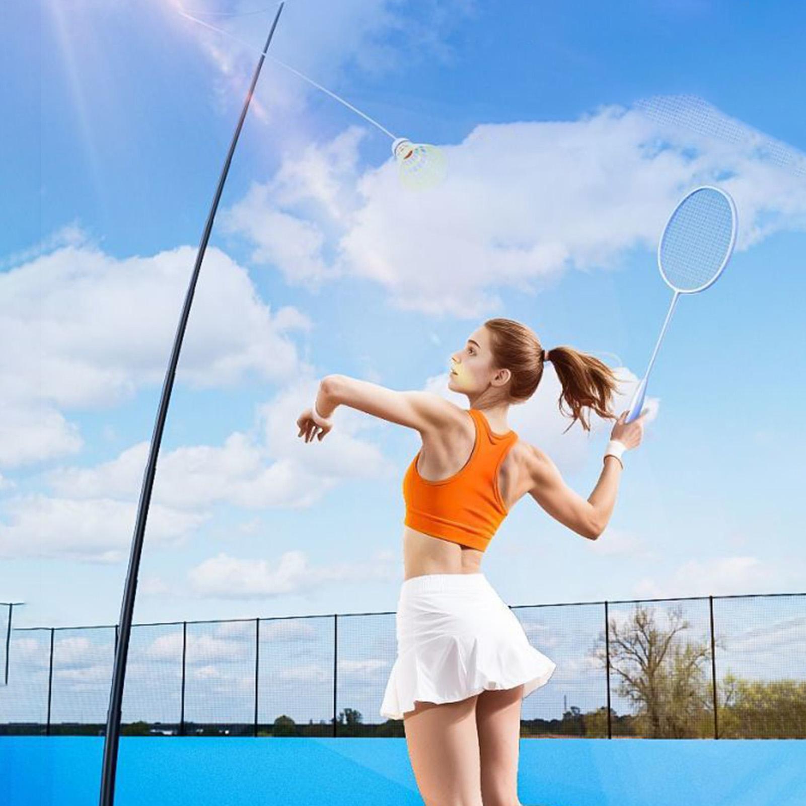 อุปกรณ์ฝึกแบดมินตันแบบพกพา พับ - Badminton Kids บทวิจารณ์และราคา