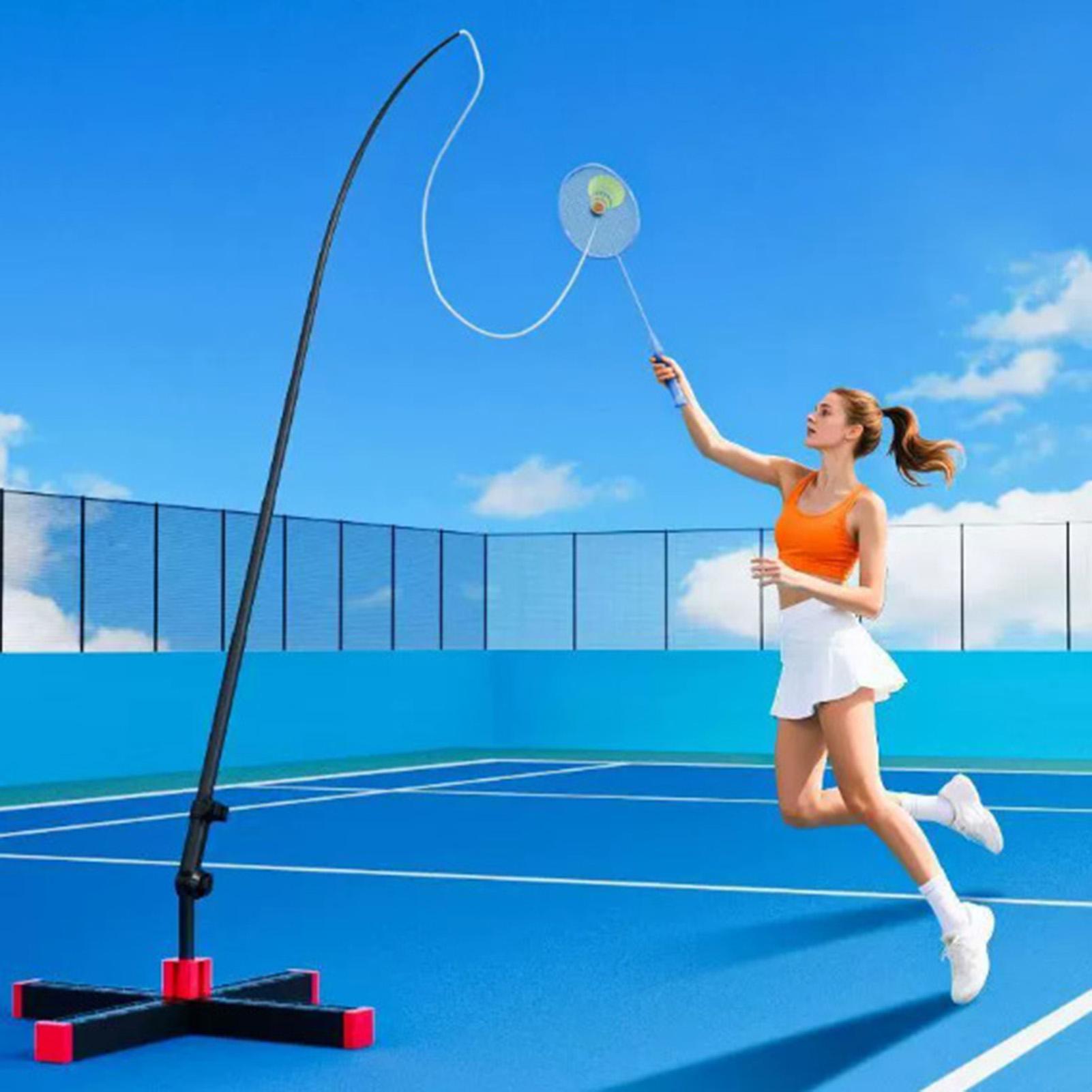 อุปกรณ์ฝึกแบดมินตันแบบพกพา พับ - Badminton Kids บทวิจารณ์และราคา