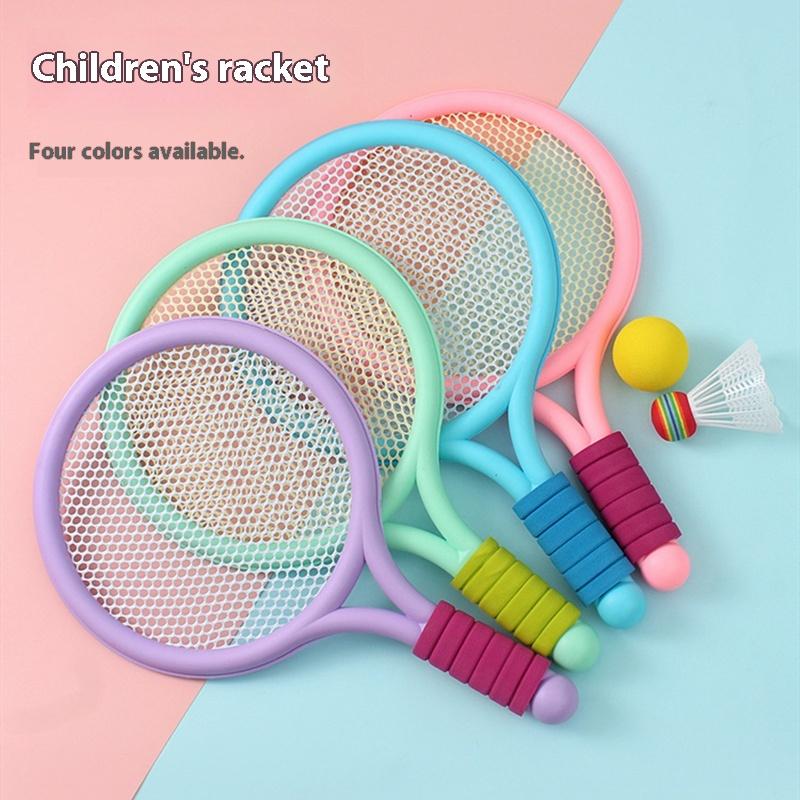 1 ชุดไม้เทนนิสน้ำหนักเบาสำหรับ - Badminton Kids บทวิจารณ์และราคา