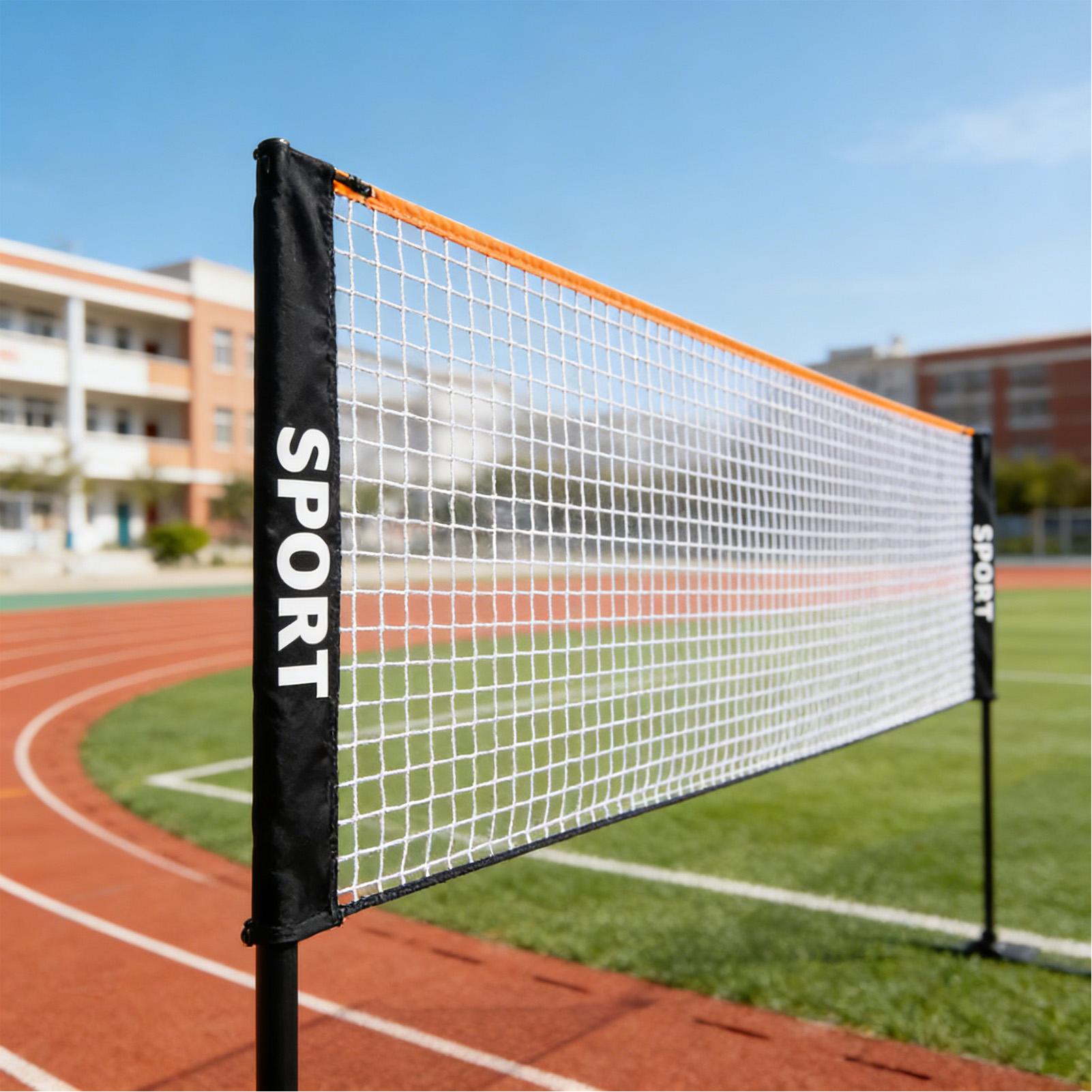 ตาข่ายวอลเลย์บอลแบบพกพา ทนทานต - Badminton Kids บทวิจารณ์และราคา