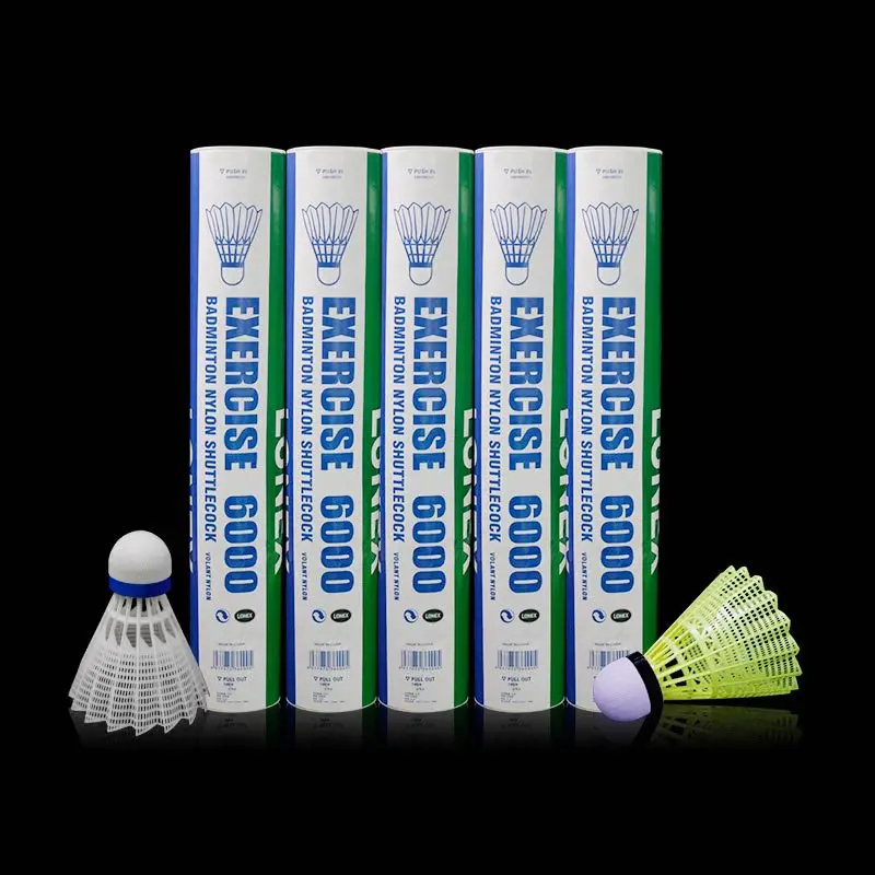 12 ชิ้น/บาร์เรล Super Strong ไ - Nylon Shuttlecock 12 บทวิจารณ์และราคา