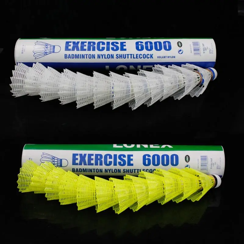12 ชิ้น/บาร์เรล Super Strong ไ - Nylon Shuttlecock 12 บทวิจารณ์และราคา