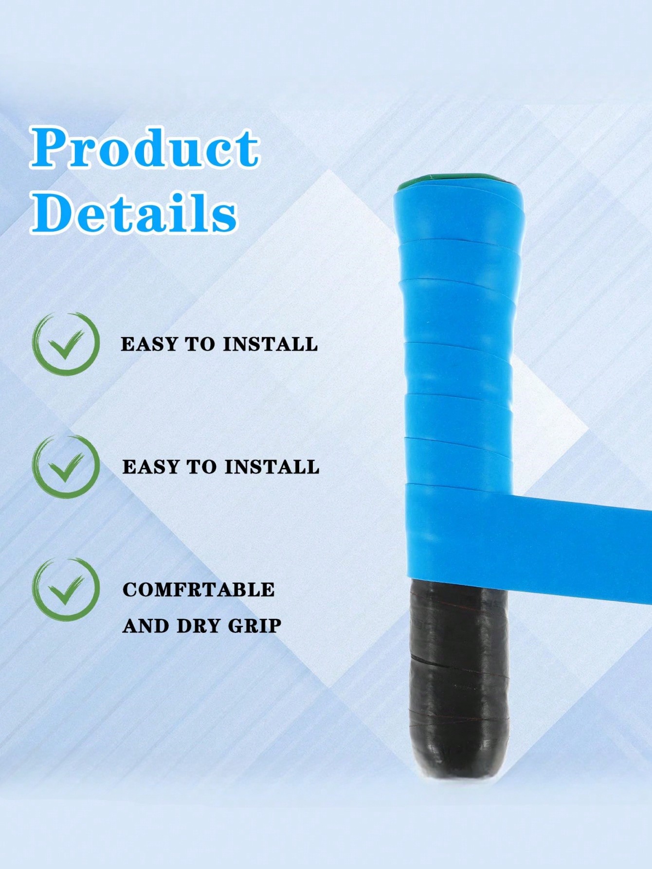 เทปพันด้ามจับ PU สำหรับเทนนิส  - Badminton Grip บทวิจารณ์และราคา
