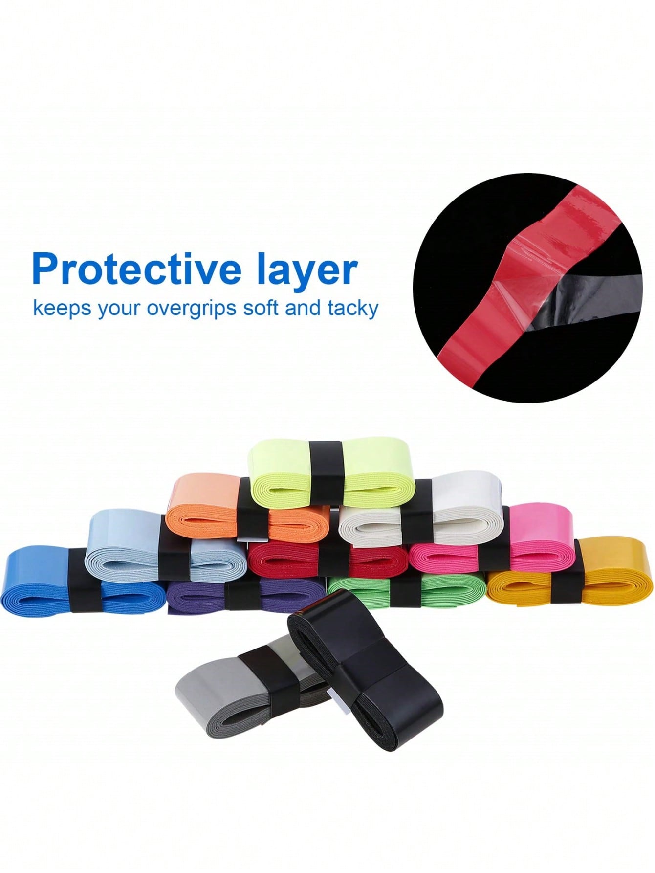 เทปพันด้ามจับ PU สำหรับเทนนิส  - Badminton Grip บทวิจารณ์และราคา