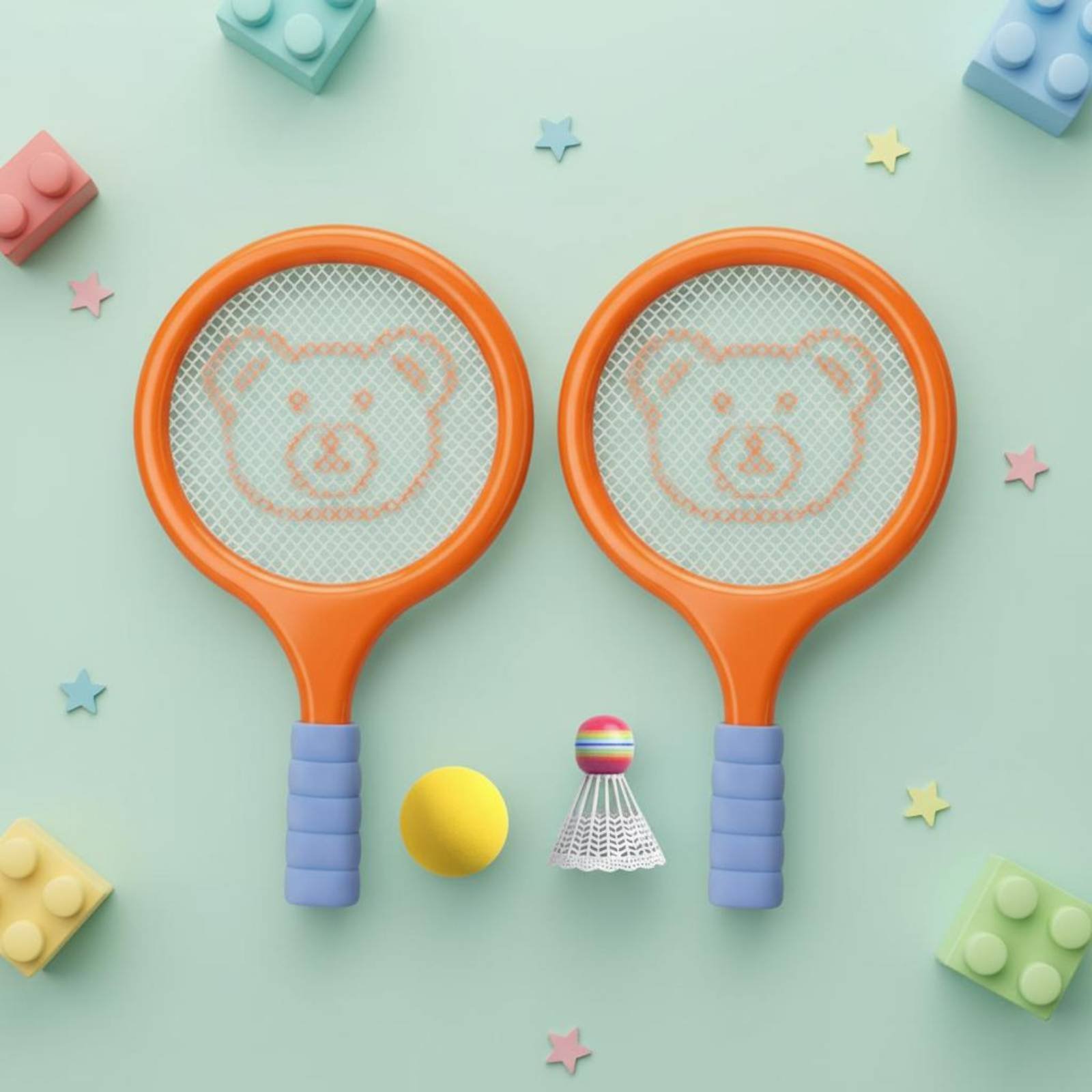 ชุดไม้แบดมินตันสำหรับเด็ก ชุดไ - Badminton Kids บทวิจารณ์และราคา