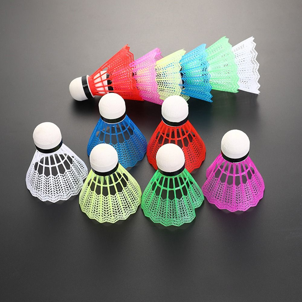 12ชิ้นอุปกรณ์กีฬาแบดมินตันกันล - Nylon Shuttlecock 12 บทวิจารณ์และราคา